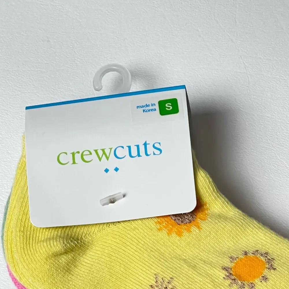 Crewcuts Baby Multi-pack  Summer Style Socks  Sz S  NWT